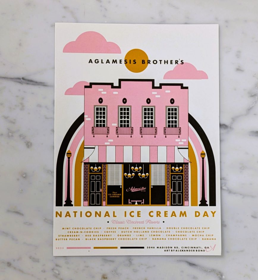 National Ice Cream Day Postcard